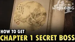 Black Myth Wukong   How to Get Behind the Waterfall Chapter 1 Secret Boss