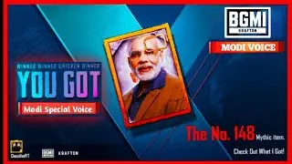 Modi voice pack in bgmi || Pubg mobile Modi voice ||Blurzone