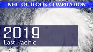 2019 Pacific Hurricane Season Animation (NHC)