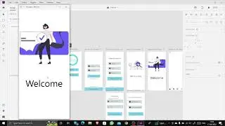 My first UI that I made with adobe xd.