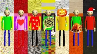 Everyone at Baldi's Celebrations Mod - ALL PERFECT!