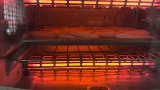 Baking Onion Ring 12 minutes at 220 degrees Celsius