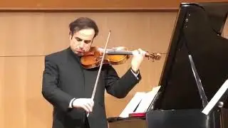 Bela Horvath  (violin) Younji Lee, (piano) Wieniawsky: Polonese Brilliant in D