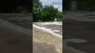 Inland Coating Adhesion Test on a Foam roof