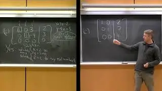 Systems of Linear Equations (continued). UVic Math 151