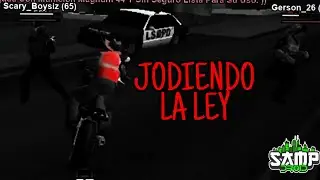 JODIENDO LA LEY 🚔 EN SAMPDROID VOICE 🥵