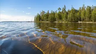 Карелия, берег Ладожского озера.