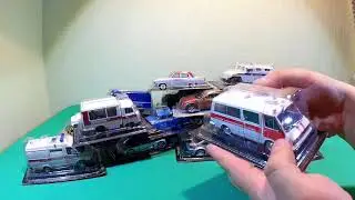 Большая посылка с моделями автомобилей