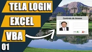 Tela Login Excel VBA - 01