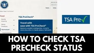 How To Check TSA Precheck Status