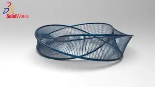 Solidworks Tutorials # 43 How to Design Mesh Modeling in Solidworks BY SOLIDWORKS_EASY_DESIGN.