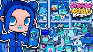 💙 ALL BLUE FREE ITEMS in AVATAR WORLD