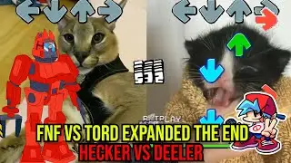 VS TORDBOT The END BUT BIG FLOPPA VS Towel CAT - Friday Night Funkin' Animation - FNF Mod