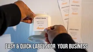 How To Make Label Stickers At Home For Small Business Without Cricut