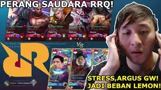 PERANG SAUDARA RRQ! sumpah gw stress jadi beban tim lemon.. frustasi..