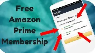 [30 Days] Trick To Get Free Amazon Prime Membership! 2017