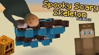 Minecraft Spooky Scary Skeleton on Noteblocks! (Halloween Special) | Minecraft 1.19.2