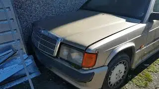 Mercedes benz 190e заброшенный на много лет
