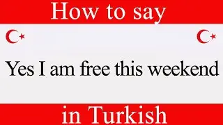 Learn Turkish & How to say 
