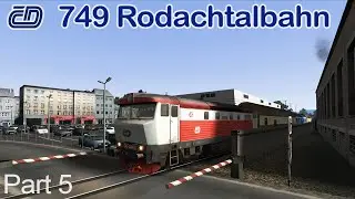 ČD 749 Wallenfels to Kronach (Rodachtalbahn) TS 2015 [60fps]