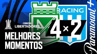 ATLÉTICO NACIONAL 4 x 2 RACING - MELHORES MOMENTOS | CONMEBOL LIBERTADORES 2023