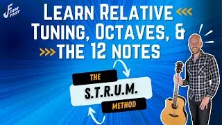 Learning All The Notes on The Guitar Fretboard: The STRUM Method Beginner Guitar Lessons