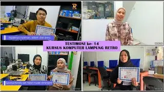Testimoni Retro Kursus Komputer Lampung ke 14