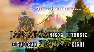 Jannatga hisob-kitobsiz kiradigan 70ming kishi - Ukkosha ibn Mihson