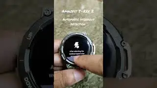 Amazfit T-Rex 2: Automatic Workout Detection #amazfit #fitness #health #trending #workout #adventure
