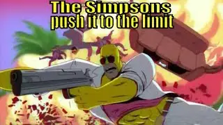 the simpsons s 27 e 11 homer push it to the limit video