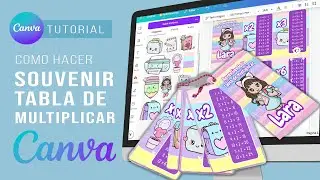 Create an economical personalized MULTIPLY TABLE SOUVENIR for EVENTS with free CANVA