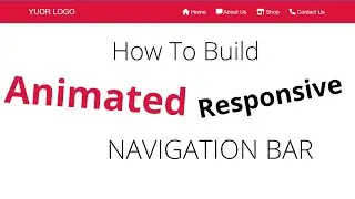Crafting an Elegant and Responsive HTML/CSS Navbar - Comprehensive Step-by-Step Guide - No Talking
