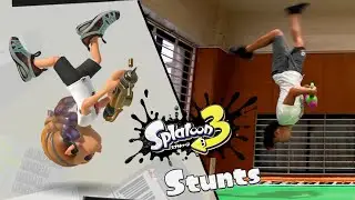 Stunts From Splatoon 3 Emote In Real Life