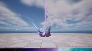 UE5 Niagara Lightning Impact Effect