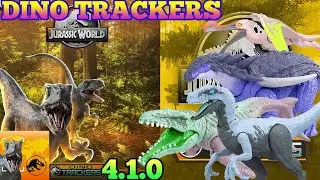 Jurassic World DINO TRACKERS 2023 Facts App Scan Codes All Dinosaurs DANGER PACK WAVE 3 Dakosaurus