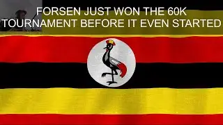 FORSEN JUST WON THE $60K TOURNAMENT, BEFORE IT EVEN STARTED