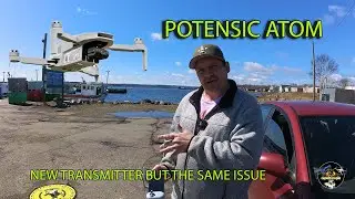 Potensic sent me a new transmitter but that didn't solve the FPV breakup issue !