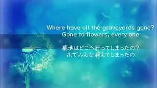 Where Have All the Flowers Gone? 花はどこへ行った Olivia Newton-John オリビア・ニュートン・ジョン（日本語字幕）ENG&JPN Lyrics