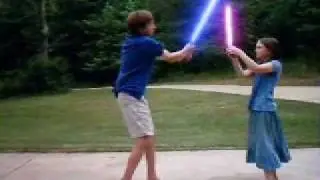 Light Saber Montage Experiment I