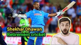 Shikhar Dhawan retirement 😭 #shekhardhawan