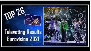 TOP 26 | Official Televoting Results | Eurovision 2021| Final Televoting Ranking
