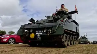 Tanks Trucks & Firepower Show 2024: CVRTs, Ferret Scout Cars and FV433 Abbot SPGs enter the Arena 😀