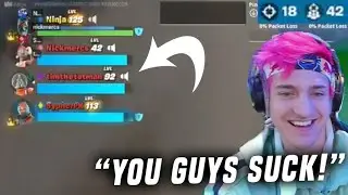 Ninja carries SyperPK, TimTheTatman & Nickmercs and shows why he is the best sniper in the game