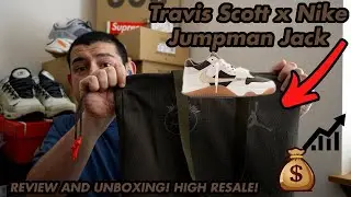 Caught the W! Travis Scott x Nike Jumpman Jack Sneaker Review | DeafSneakerFilms
