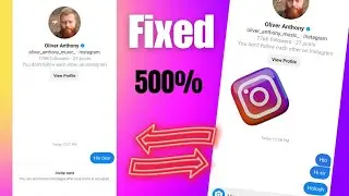 Instagram Invite Sent Problem | instagram invite message problem | instagram invite to chat problem