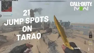 21 Jump Spots & Glitch Spots On Taraq Modern Warfare 2 *ALL WORKING 2023*