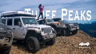 O|||||O  (Episode 5): Exploring Three Mountain Tops in Canada 4K