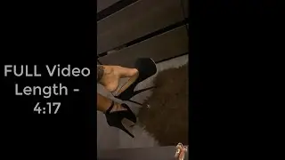 Marie French Ebony Feet & Heels Dangling (2) [PREVIEW]