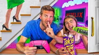 CONSTRUÍ UNA HABITACIÓN SECRETA Itarte Vlogs