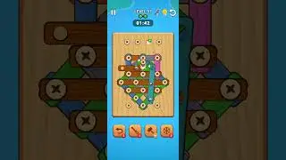 Wood screw puzzle - Level 57